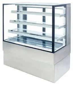 Airex Freestanding Ambient Square Food Display AXA  Freestanding Ambient Display