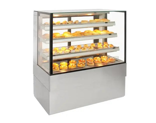 Airex Freestanding Heated Square Food Display AXH  Freestanding Heated Display