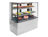 Airex Freestanding Refrigerated Square Food Display AXR  Freestanding Refrigerated Display