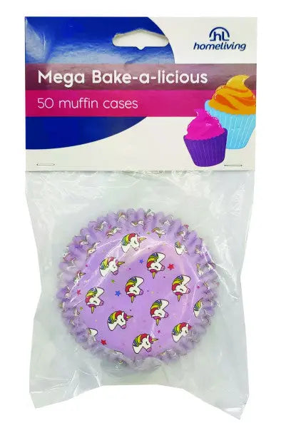 Homeliving Muffin Case Large Pack 50  Muffin & Cupcake Cases
