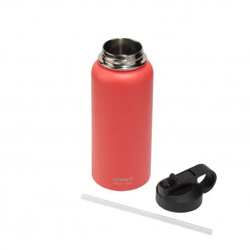 Wiltshire Stainless Steel Bottle Coral 900ml  Drink Bottles