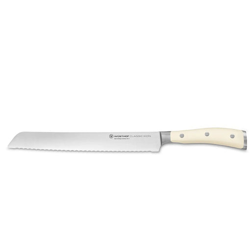 Wusthof Classic Ikon Bread Knife 23cm White  Bread Knives