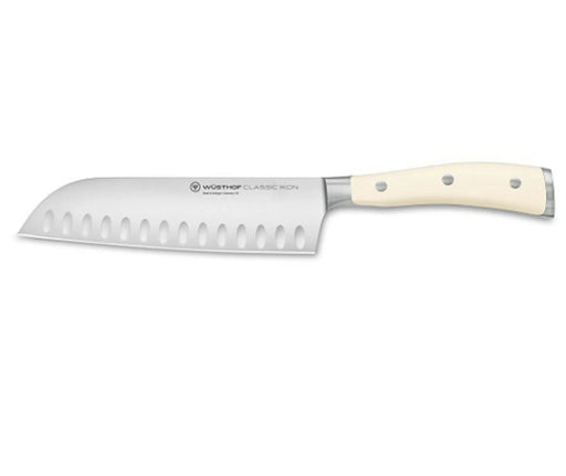 Wusthof Classic Ikon Santoku Knife 17cm White  Santoku Knives