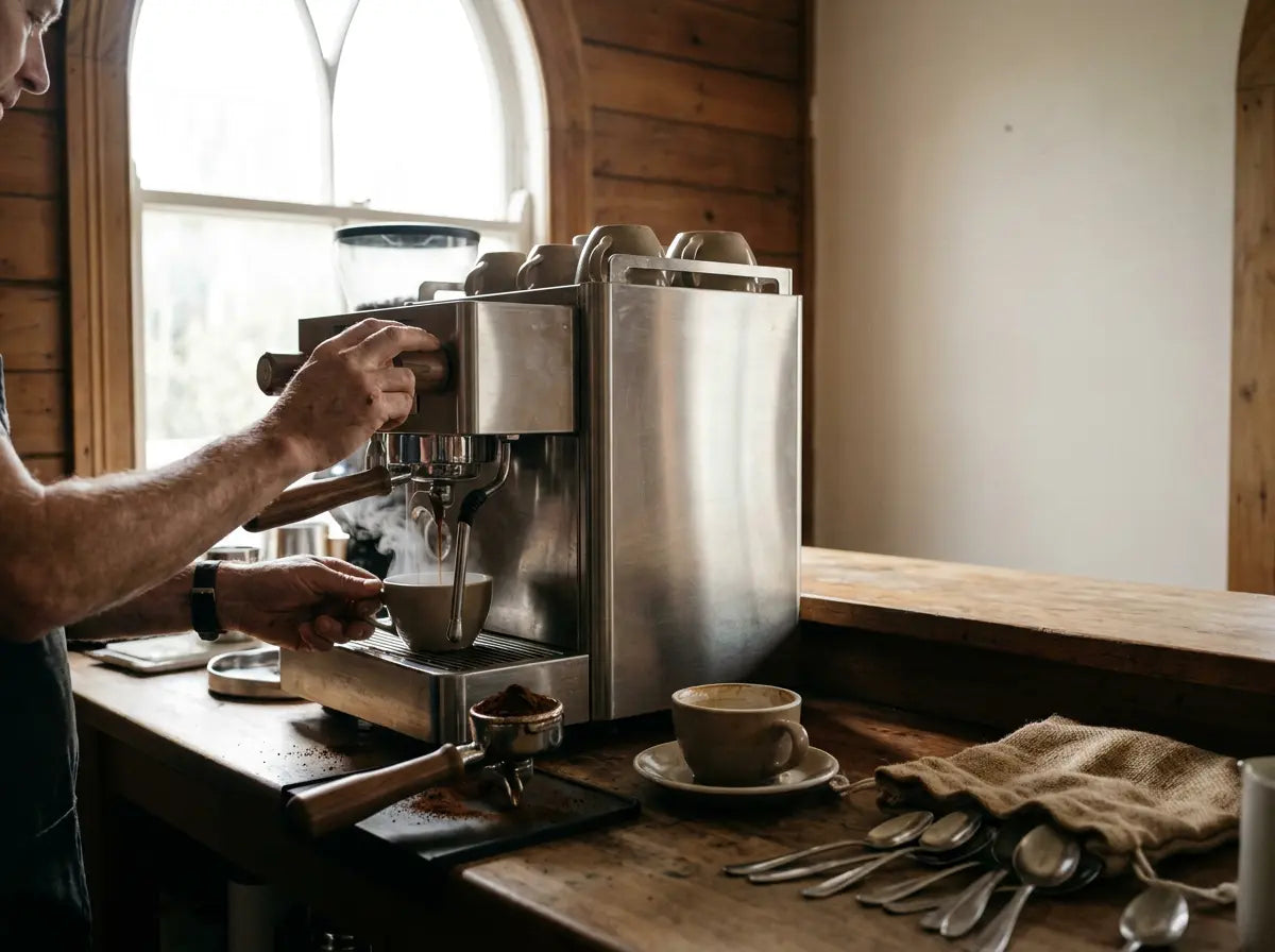 Your coffee machine or the roaster's — which actually costs less?