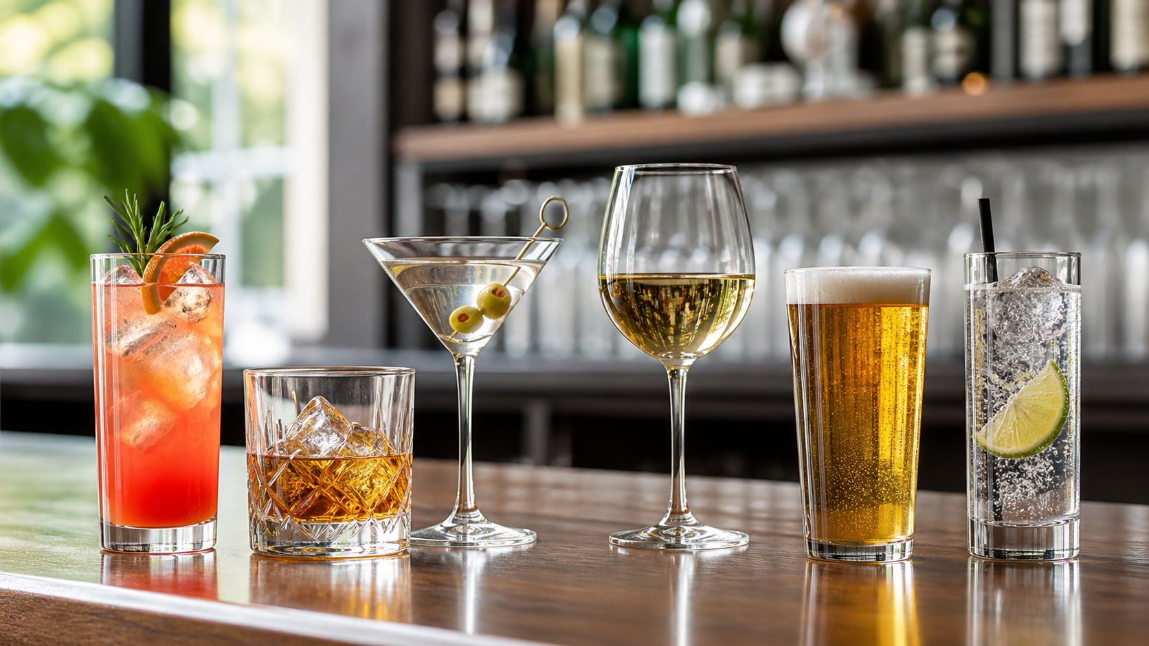 Bar Glassware Selection for Hospitality Venues