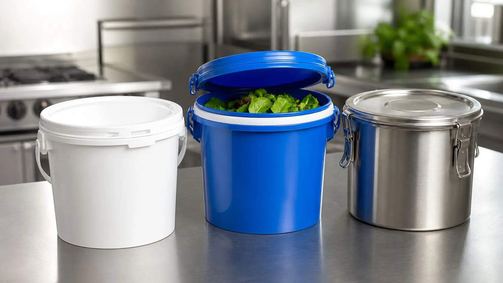 Choosing the Right Bucket with Lid for Commercial Kitchens Simply Hospitality