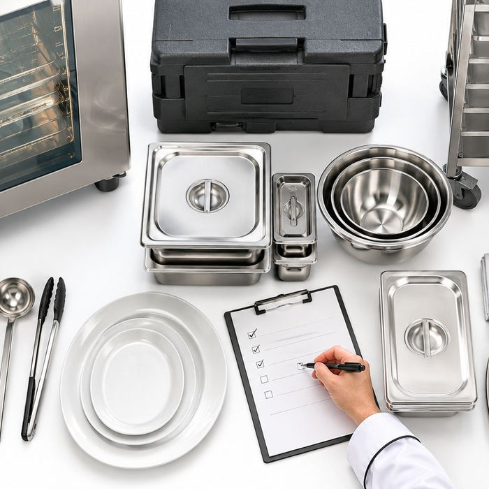 Catering Equipment Checklist That Covers Every Stage