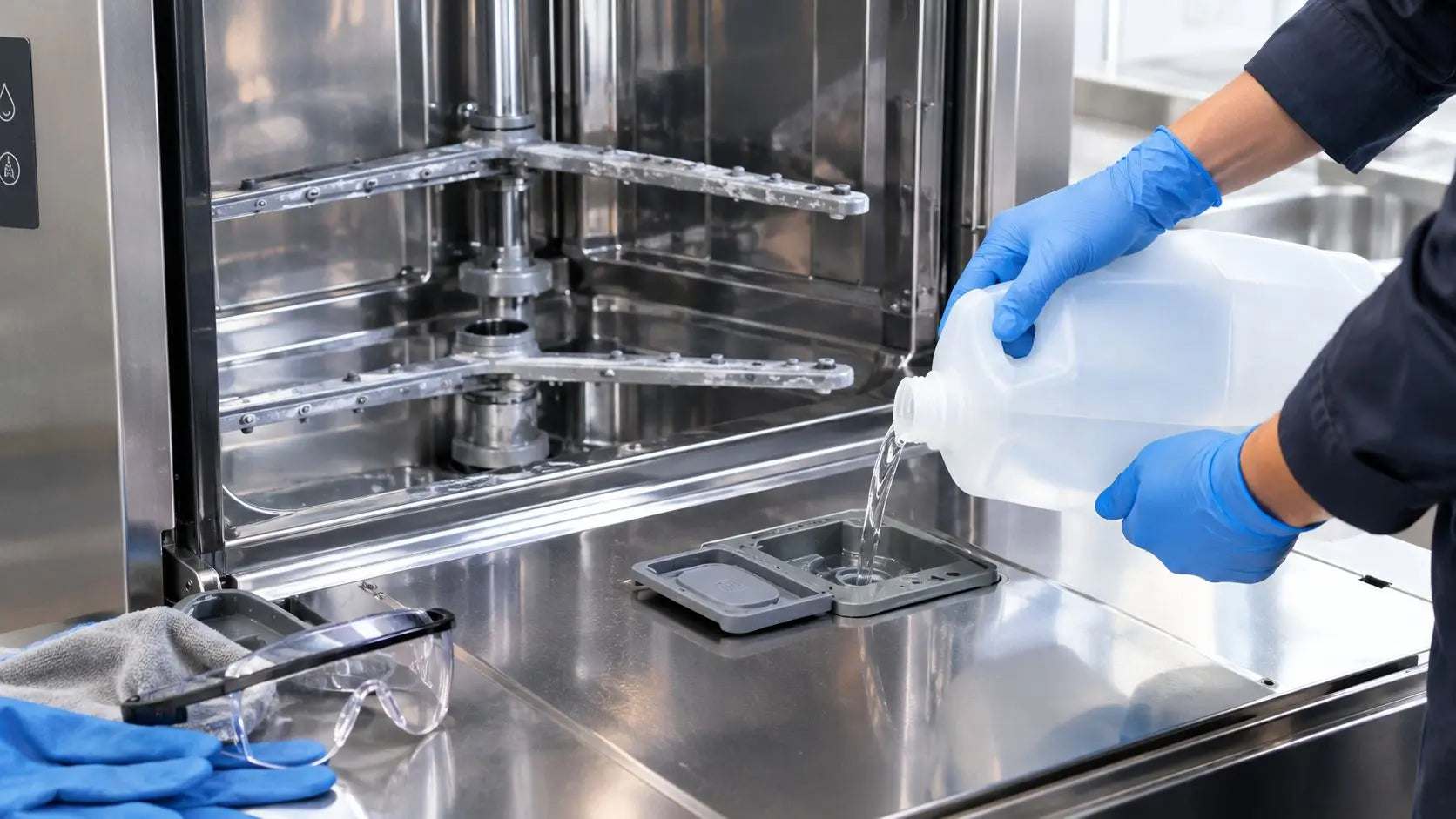 Commercial Dishwasher Descaler Guide Simply Hospitality