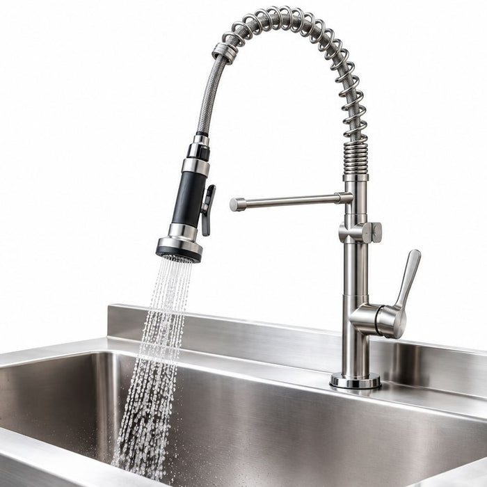 Commercial Kitchen Faucet with Sprayer: Buying Guide