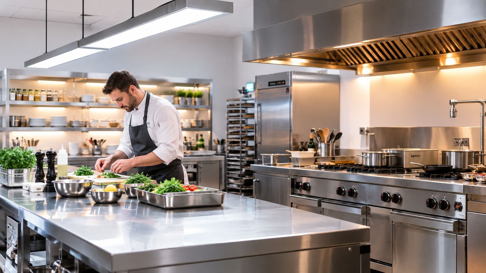 Designing Commercial Kitchen Lighting for Real Tasks