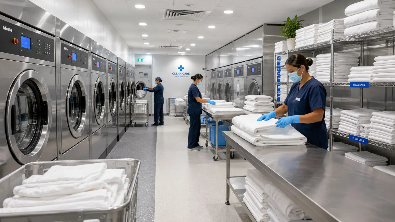 Commercial Laundry Considerations for Healthcare Facilities