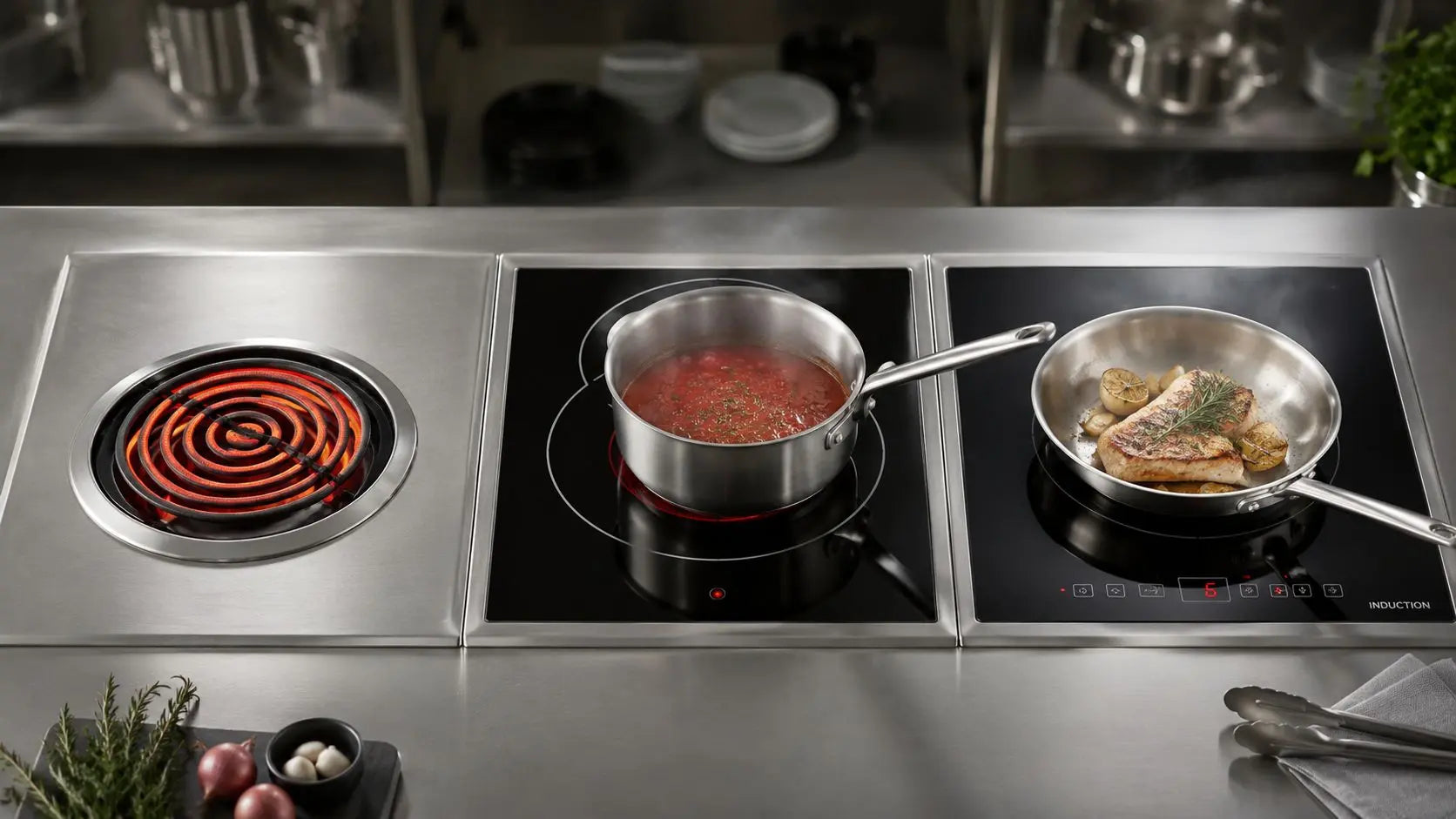 Cooktop Stove Electric Simply Hospitality