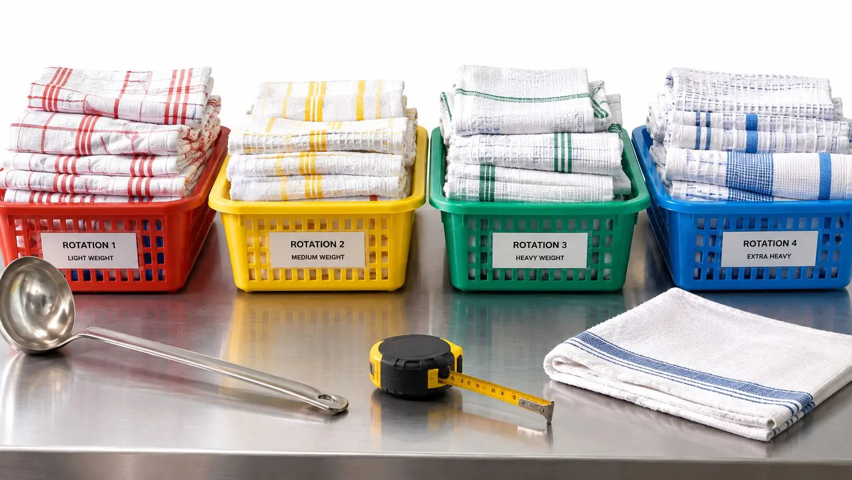 Cotton Tea Towel Buying Guide for Hospitality Kitchens Simply Hospitality