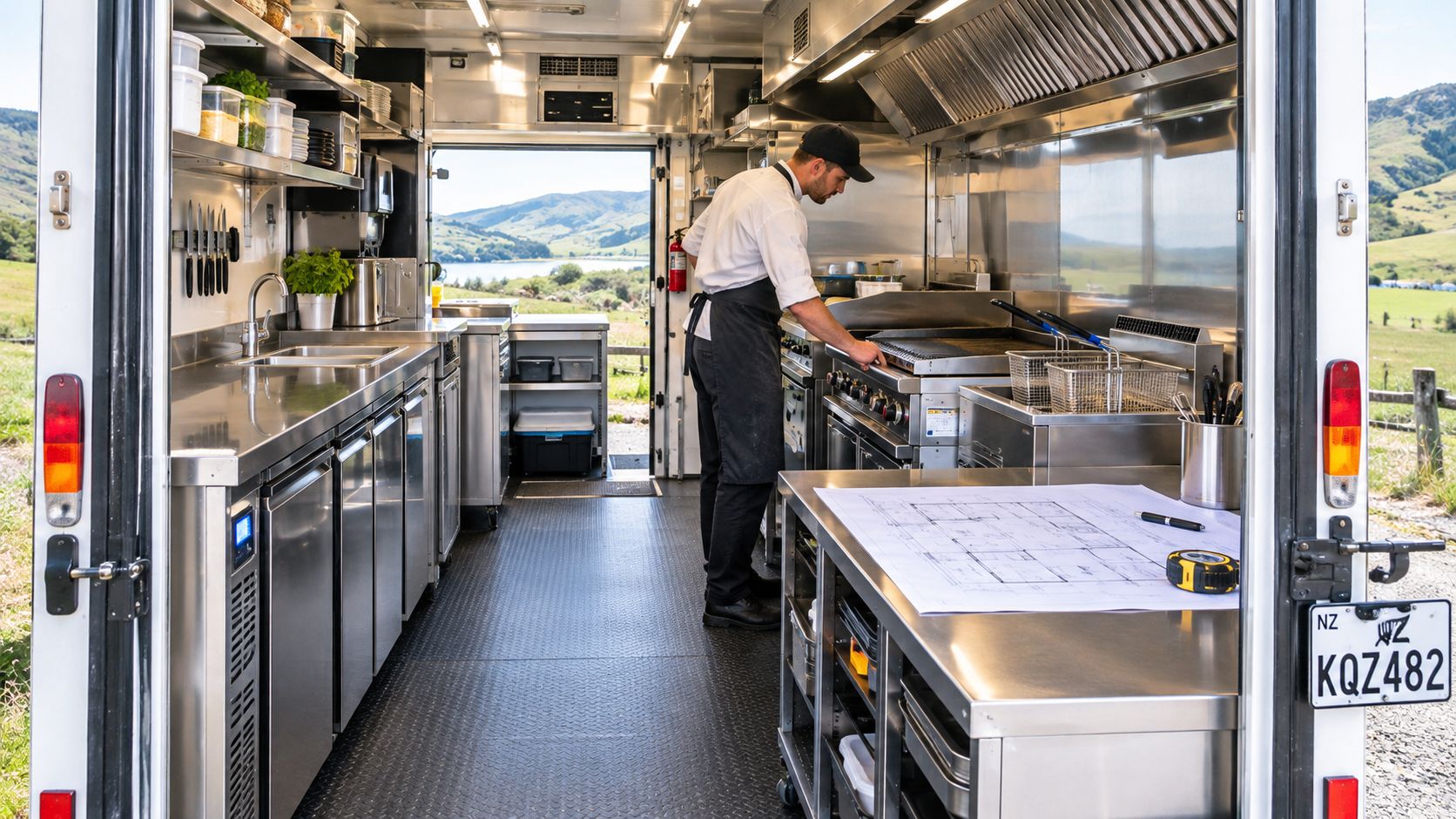 Food Truck Kitchen Setup NZ: Planning Your Fit-Out
