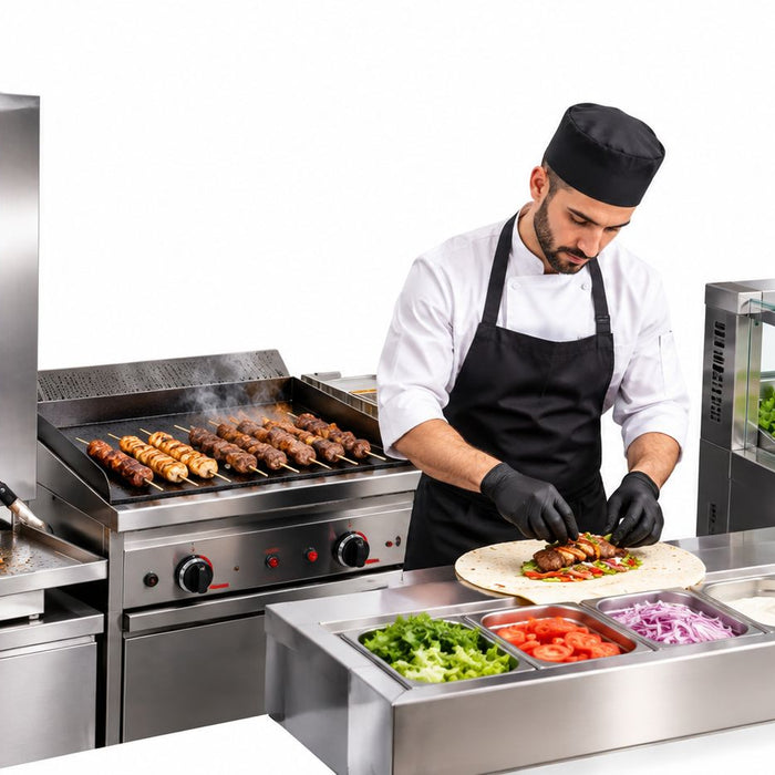 Kebab and Grill Corner: How to Set Up a Production Line