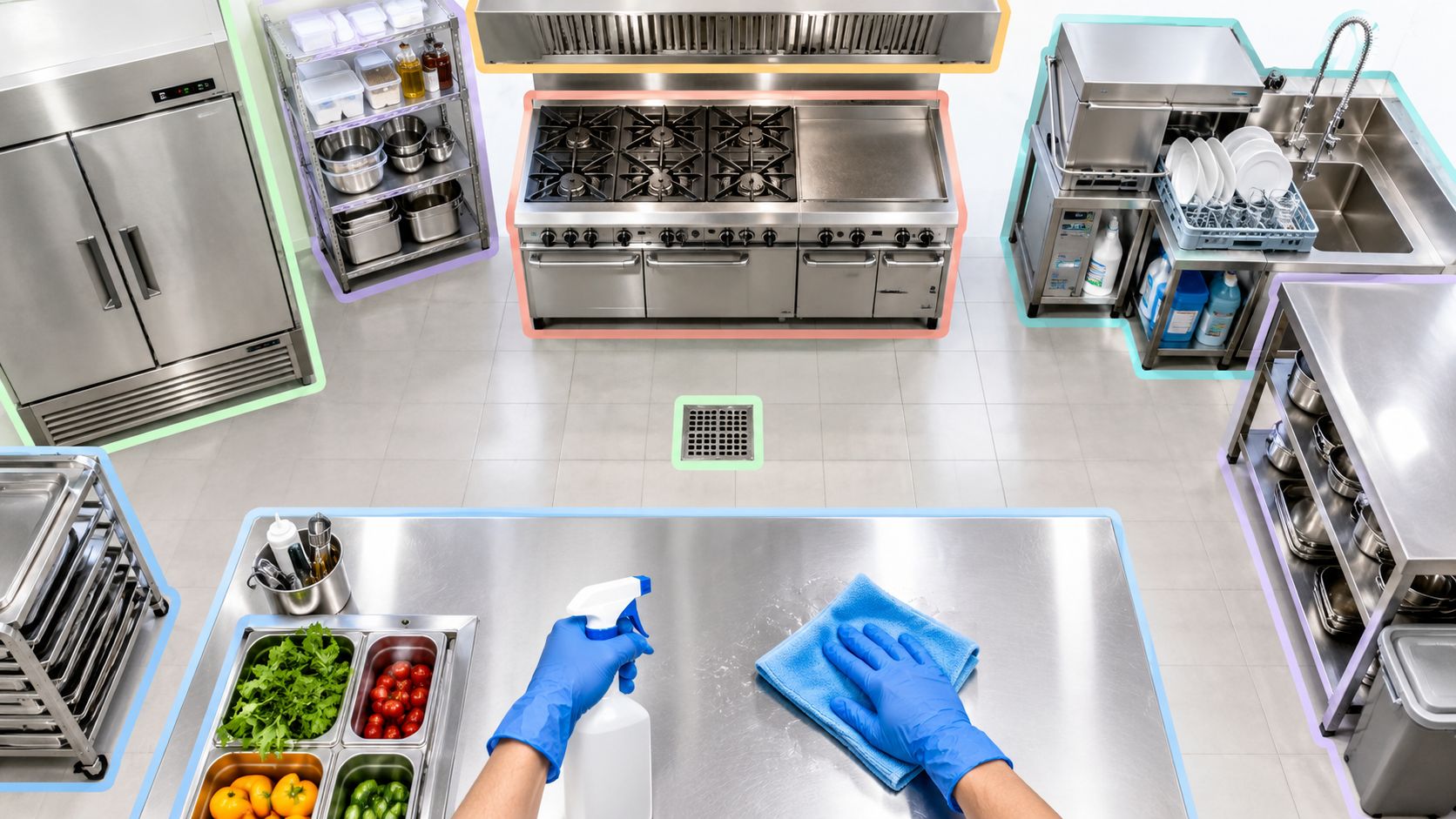 Kitchen Deep Cleaning Checklist: 8 Essential Kitchen Zones