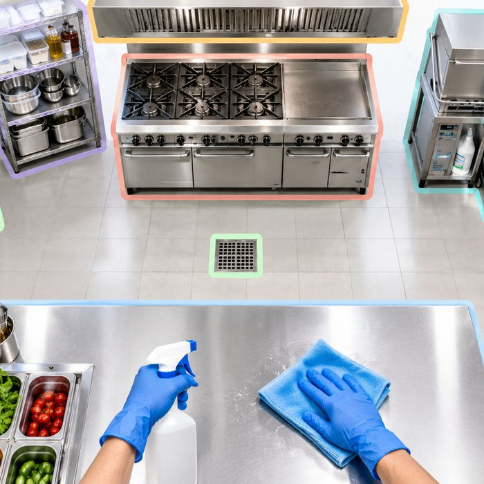 Kitchen Deep Cleaning Checklist: 8 Essential Kitchen Zones