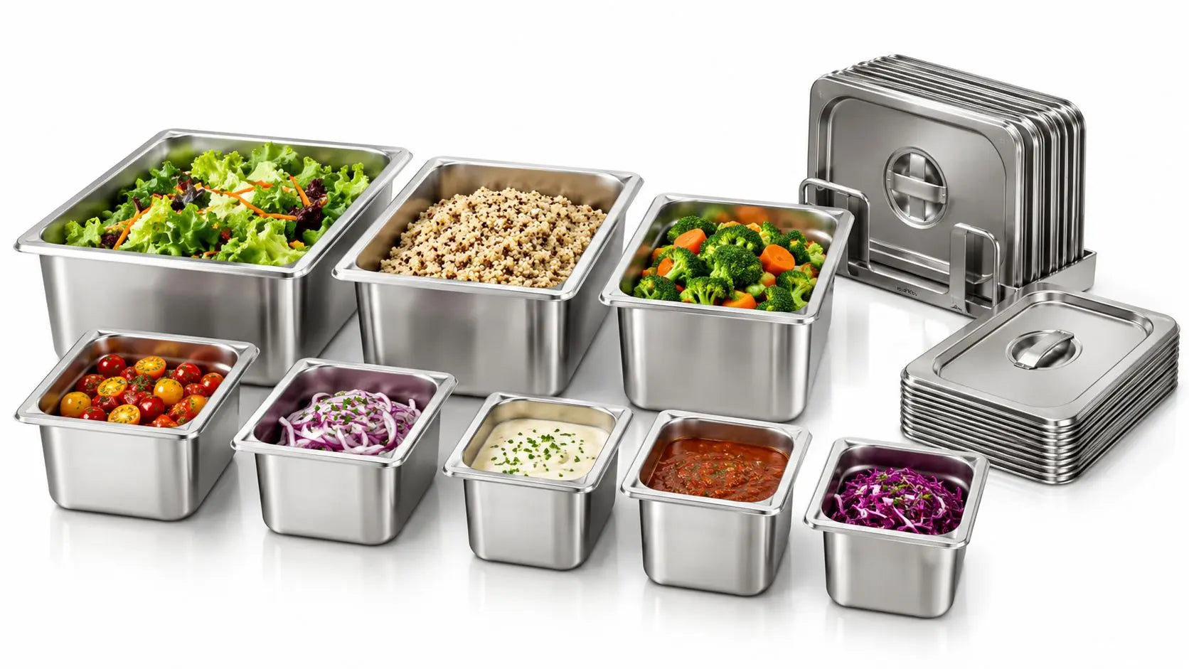 Meal Prep Containers Stainless Steel for Commercial Kitchens Simply Hospitality