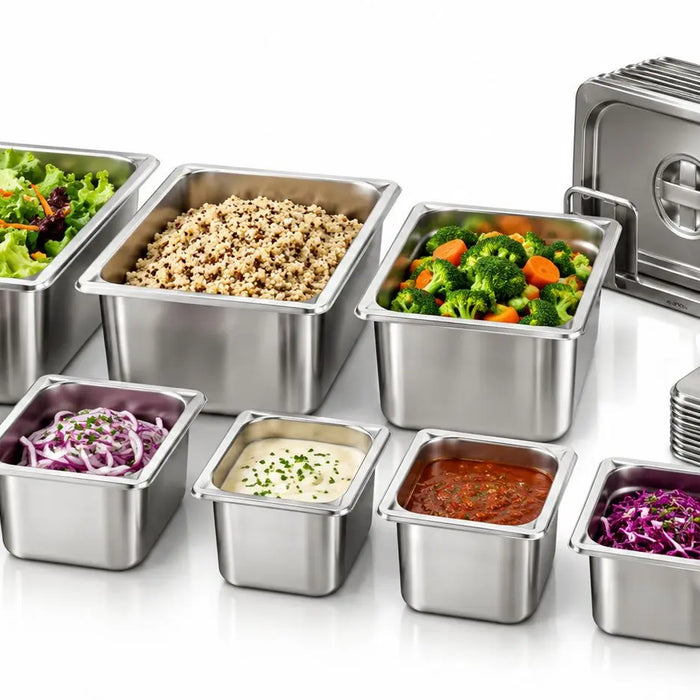 Meal Prep Containers Stainless Steel for Commercial Kitchens Simply Hospitality