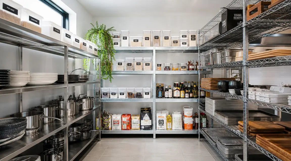 Metal Shelves NZ: Durable Storage for Hospitality