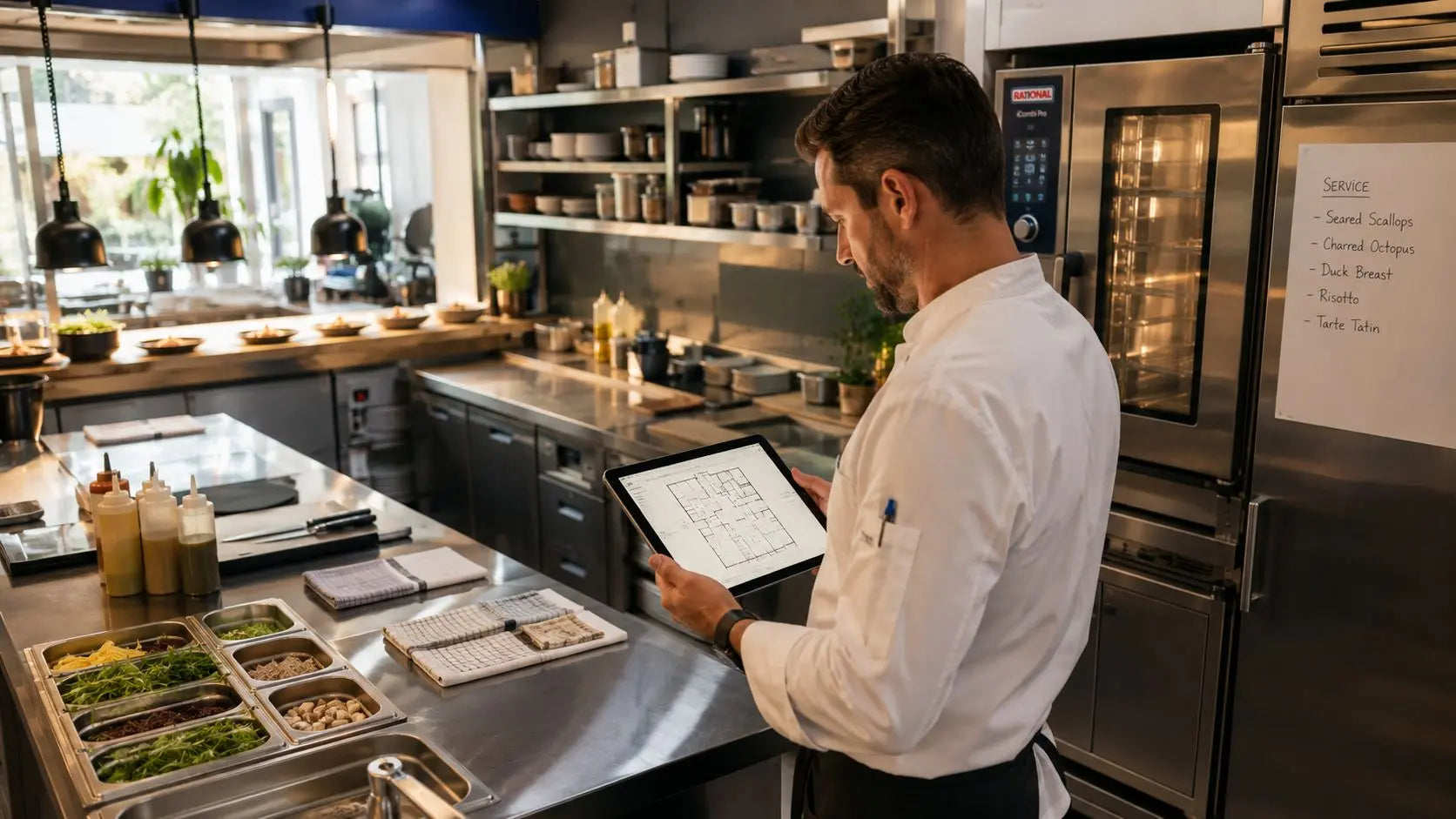 Planning Equipment for Consistent Meal Service: A Framework