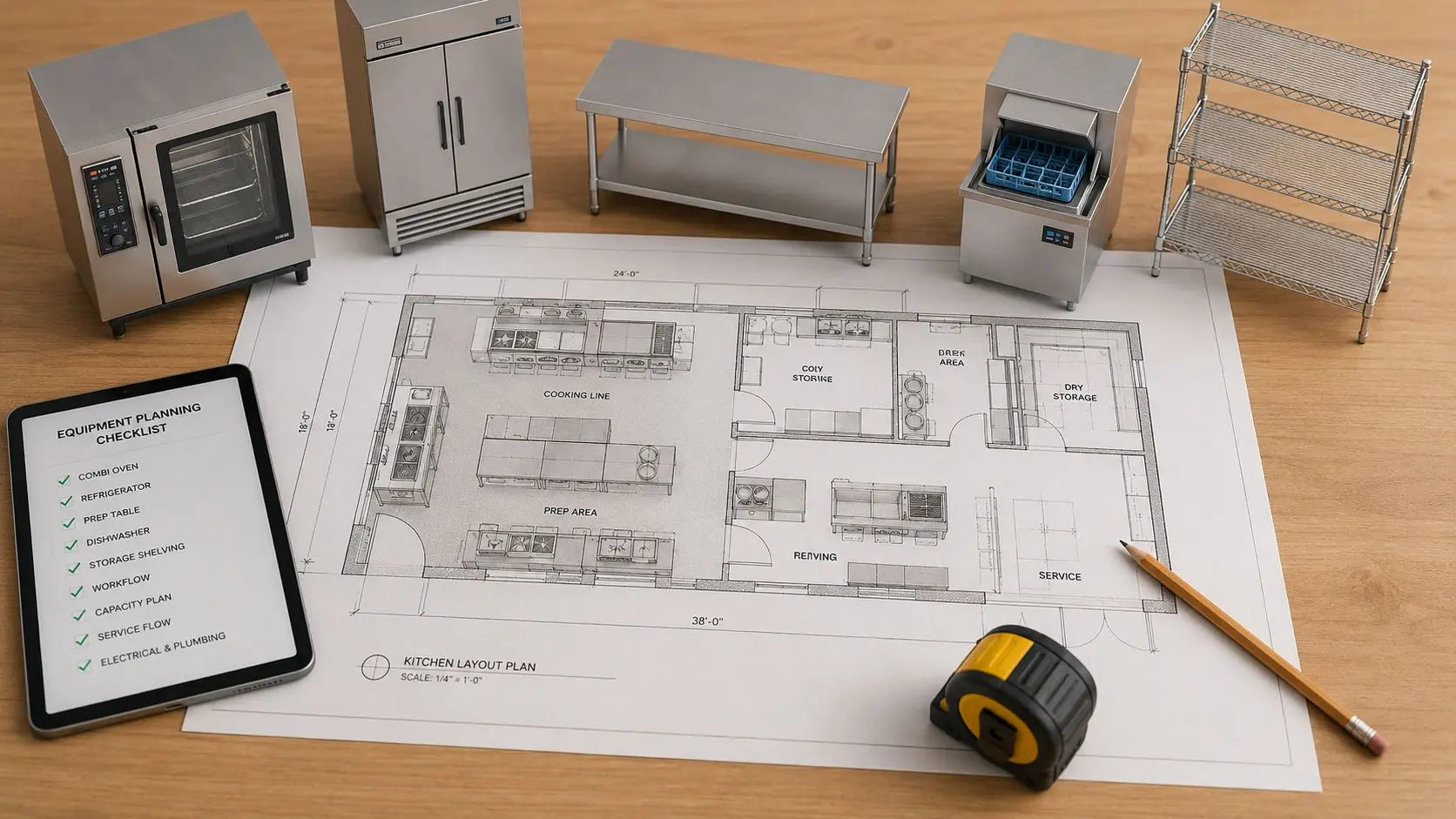 Planning Equipment for Consistent Meal Service