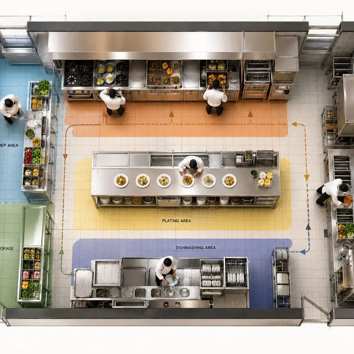 Restaurant Kitchen Layout Ideas: Boosting Efficiency