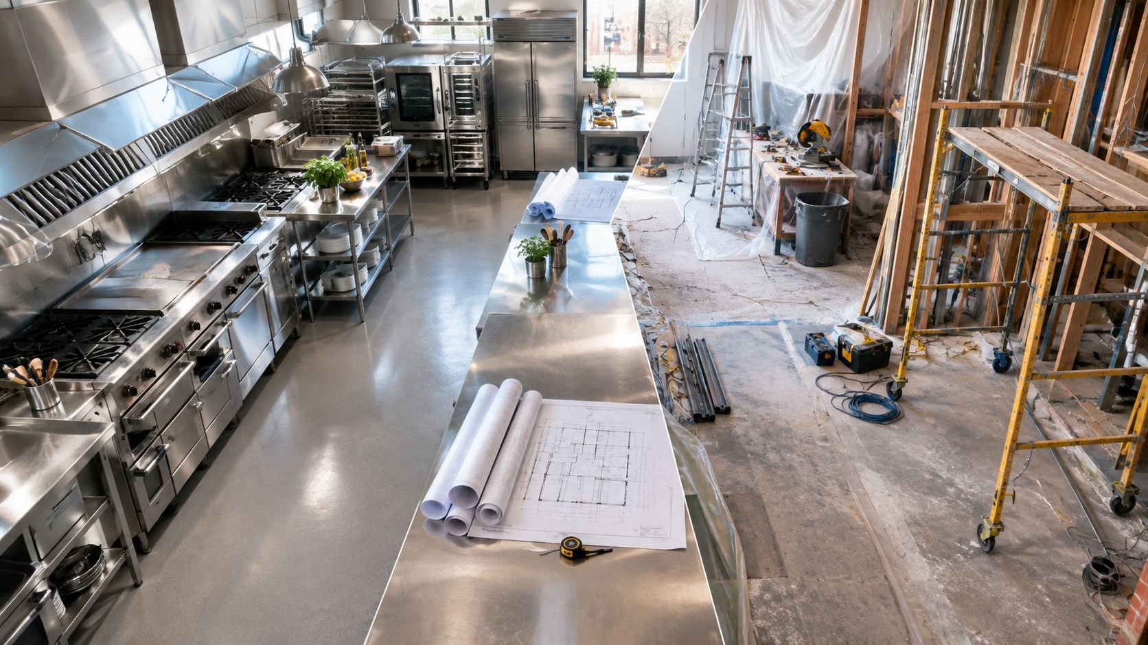 Should You Renovate Your Commercial Kitchen in Stages?