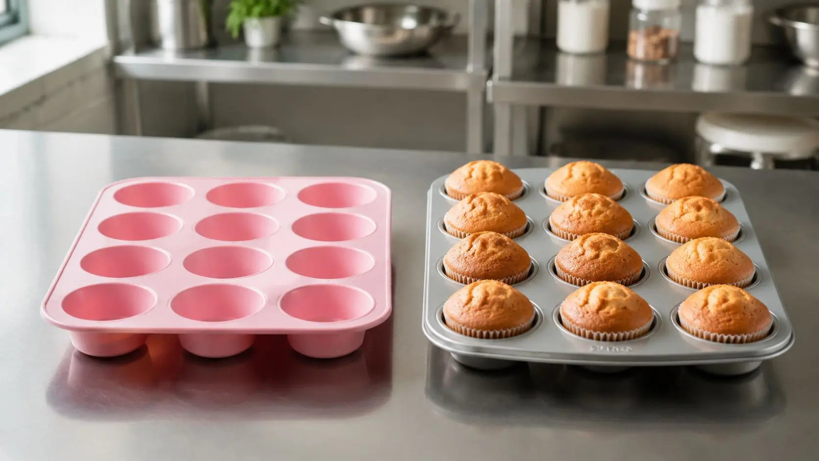 Silicone Muffin Trays vs Metal: A Buyer's Guide