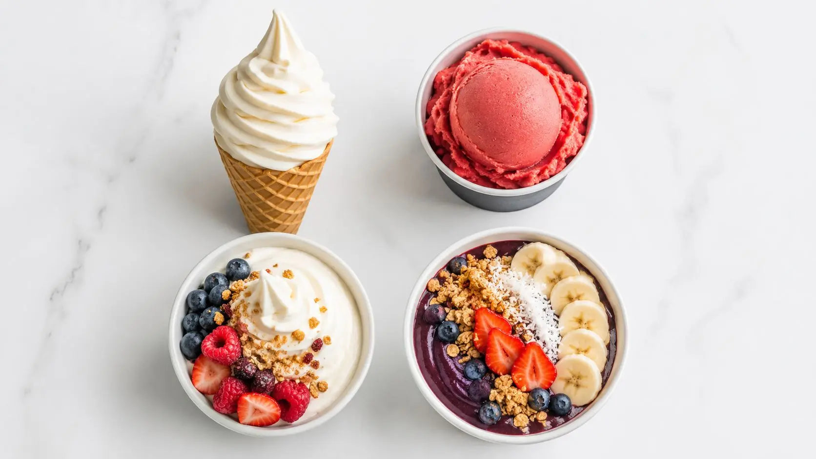 Soft Serve vs Gelato vs Frozen Yoghurt vs Açaí Simply Hospitality
