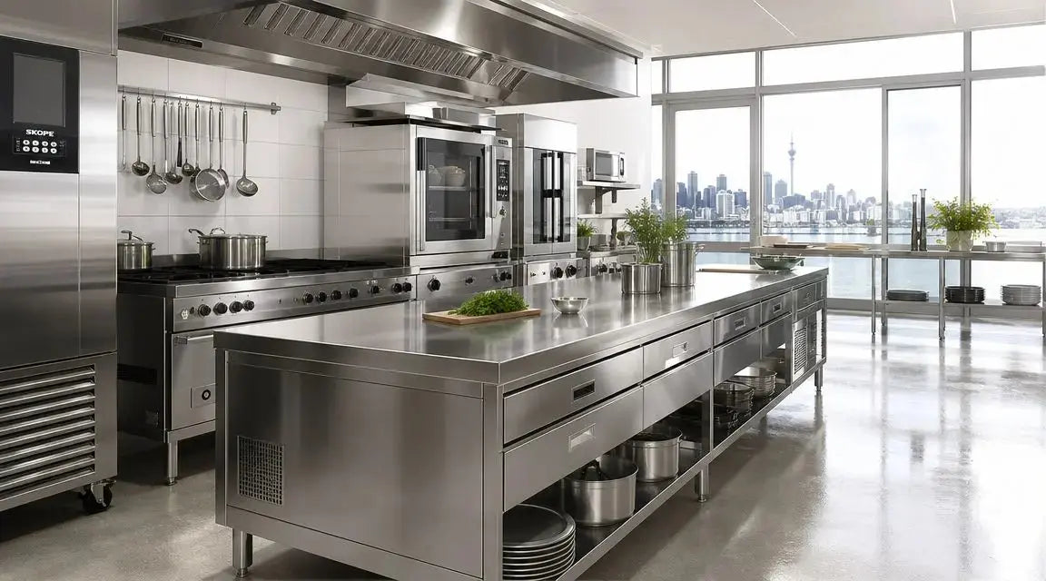 Stainless Steel Benches NZ: Buyer's Guide 2026 Simply Hospitality