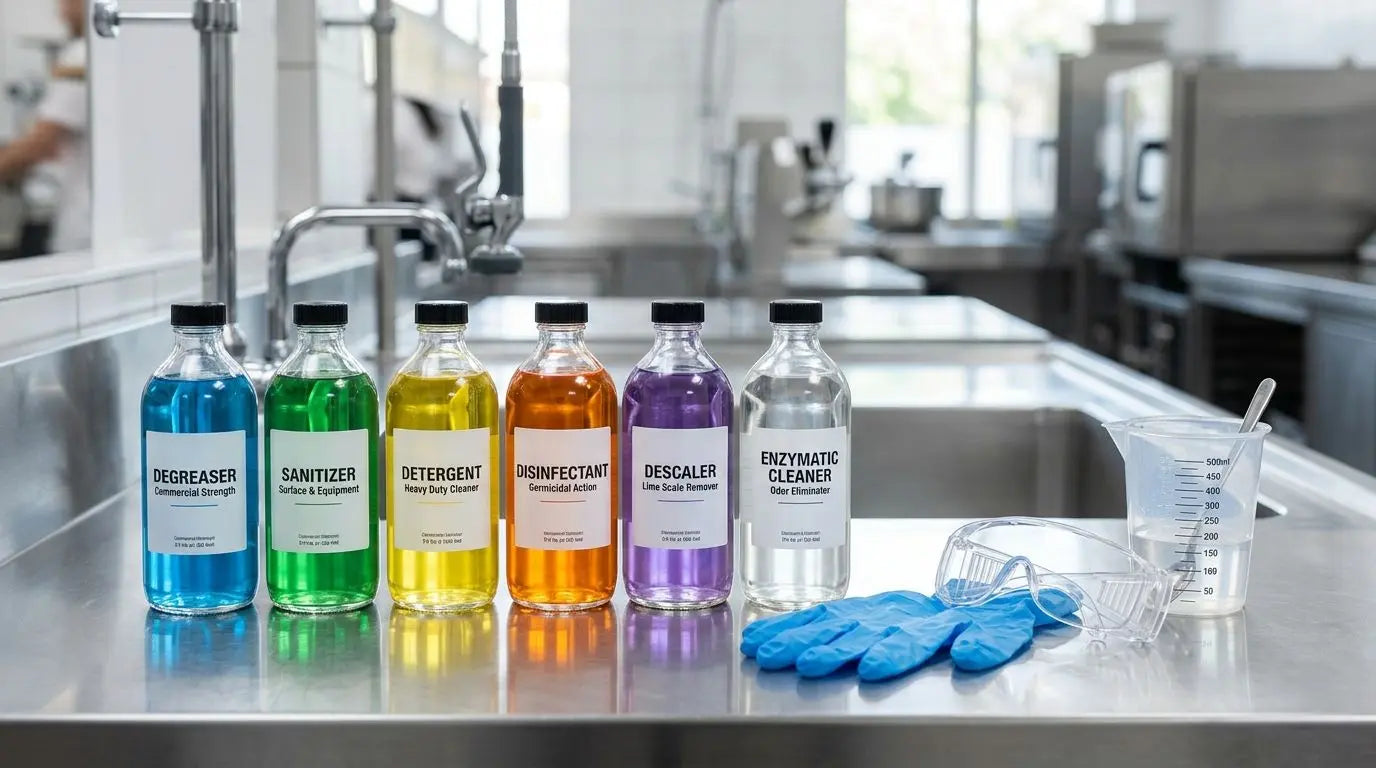 Understanding Commercial Cleaning Chemicals: A Guide