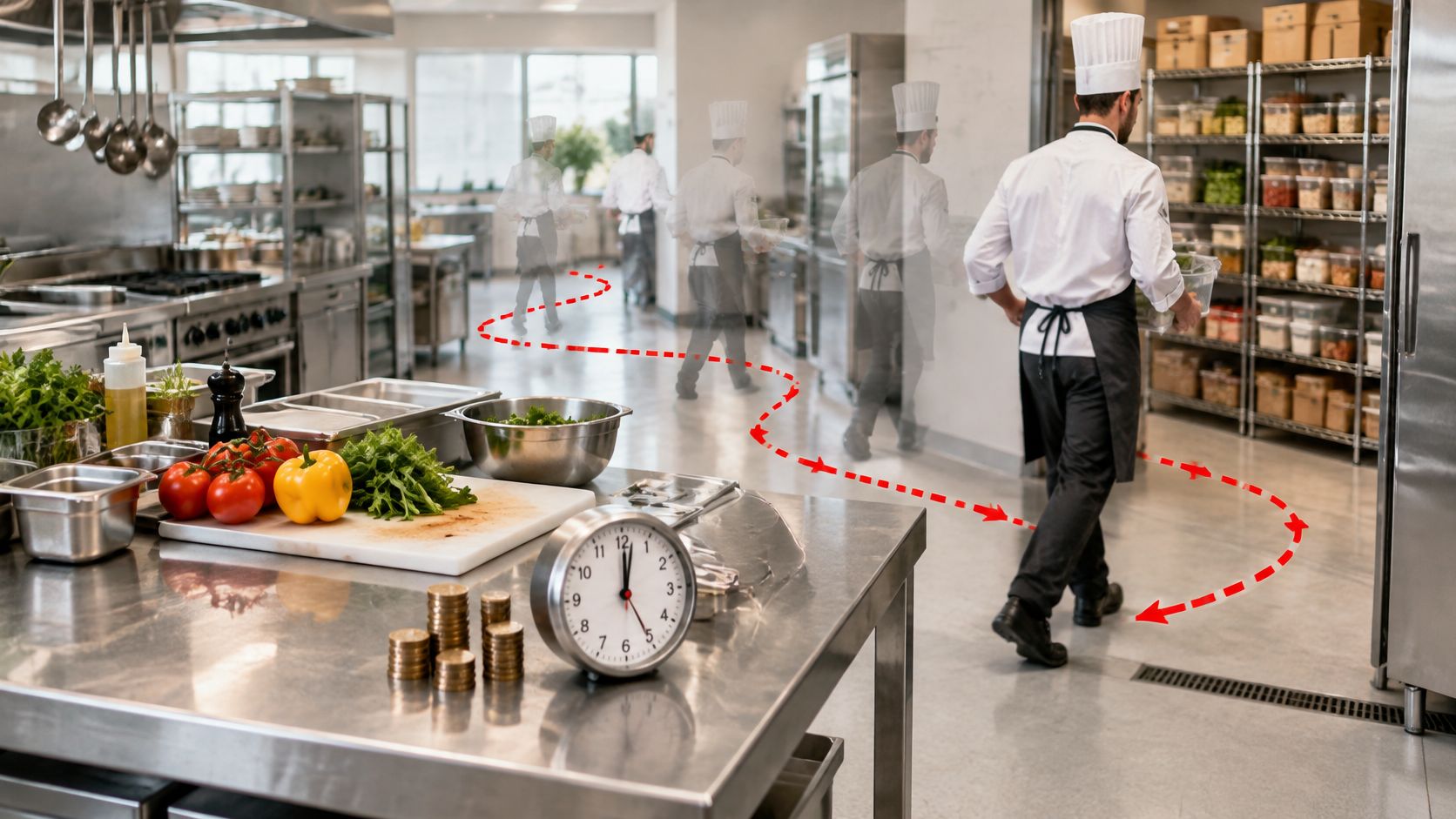 What Does One Extra Step Cost Your Kitchen Every Day?