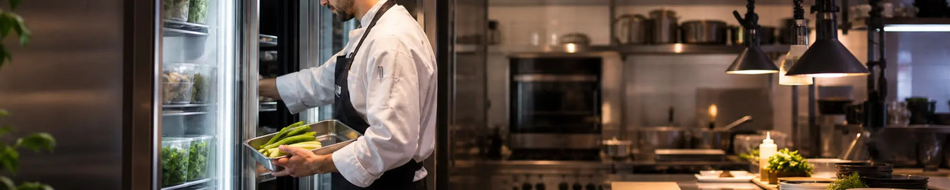 Airex commercial refrigeration in a professional hospitality kitchen