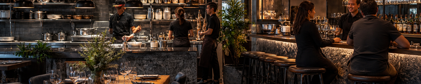 Categories products in a real-world hospitality environment