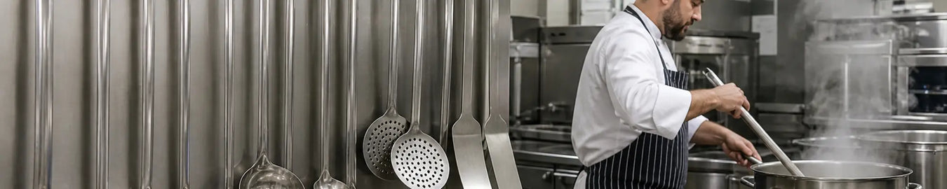 Chef-Inox-Spoons-Paddles-Ladles Simply Hospitality