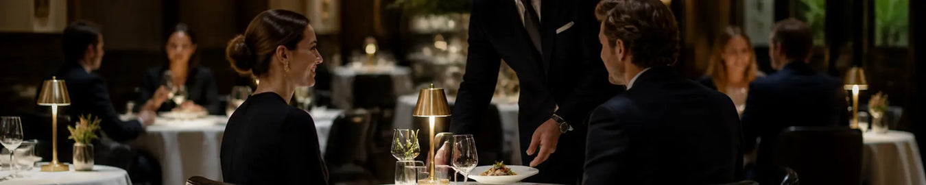Fine Dining products in a real-world hospitality environment