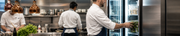 Fridges products in a real-world hospitality environment
