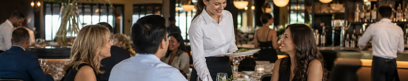 Front of House products in a real-world hospitality environment