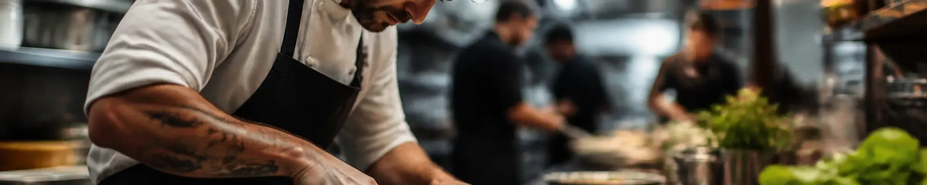 Furi chef knife used for professional food preparation