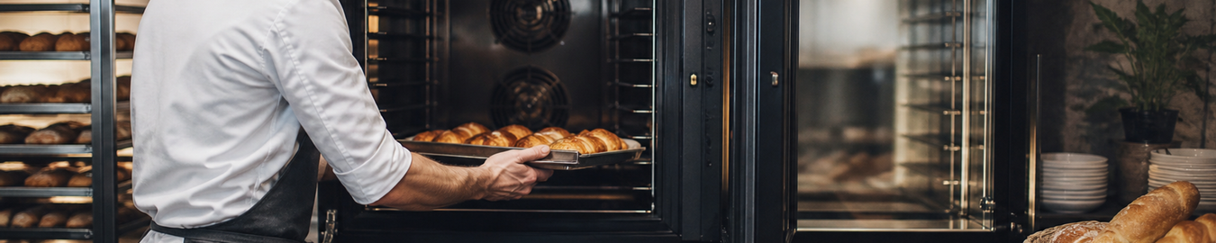 Giorik commercial oven in a professional bakery kitchen