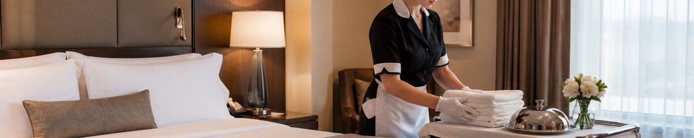 Hotel Supplies products in a real-world hospitality environment
