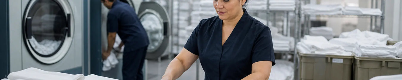Laundry products in a real-world hospitality environment