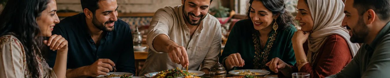 Middle Eastern products in a real-world hospitality environment