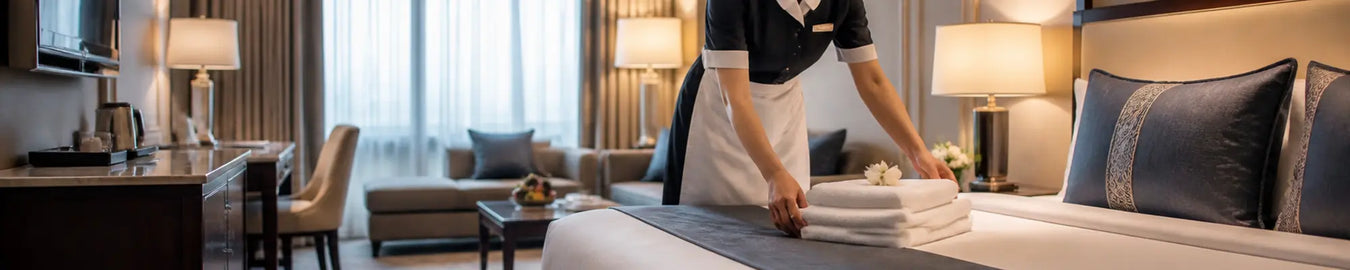 Noble & Price products in a real-world hospitality environment