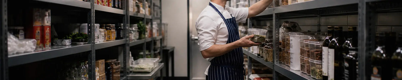 Shelving products in a real-world hospitality environment
