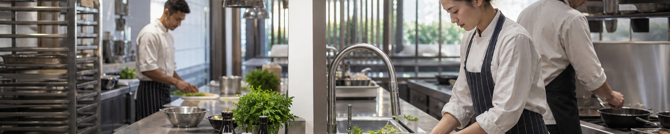 Stainless Steel products in a real-world hospitality environment