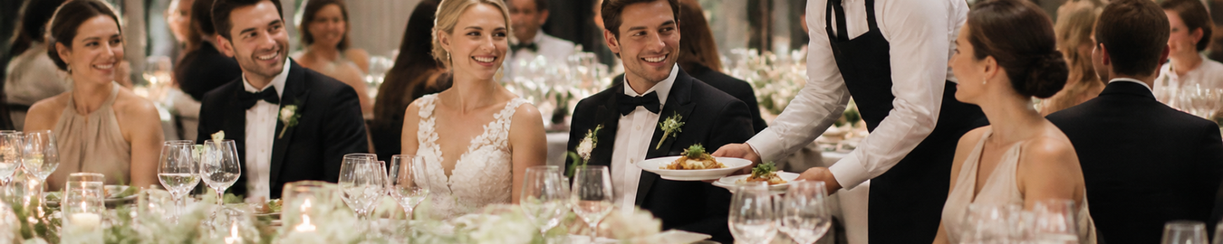 Wedding products in a real-world hospitality environment