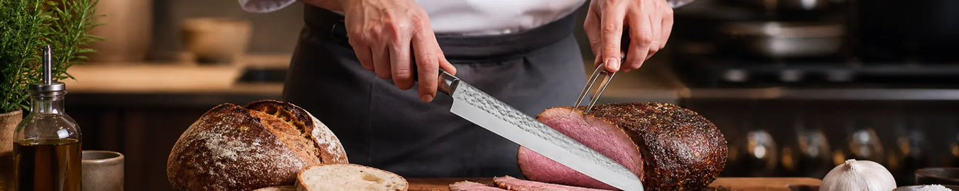 Yaxell-Bread-Carving-Knives Simply Hospitality