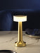Tablekraft Ambience Aura Cordless LED Table Lamp - Brushed Brass detail image